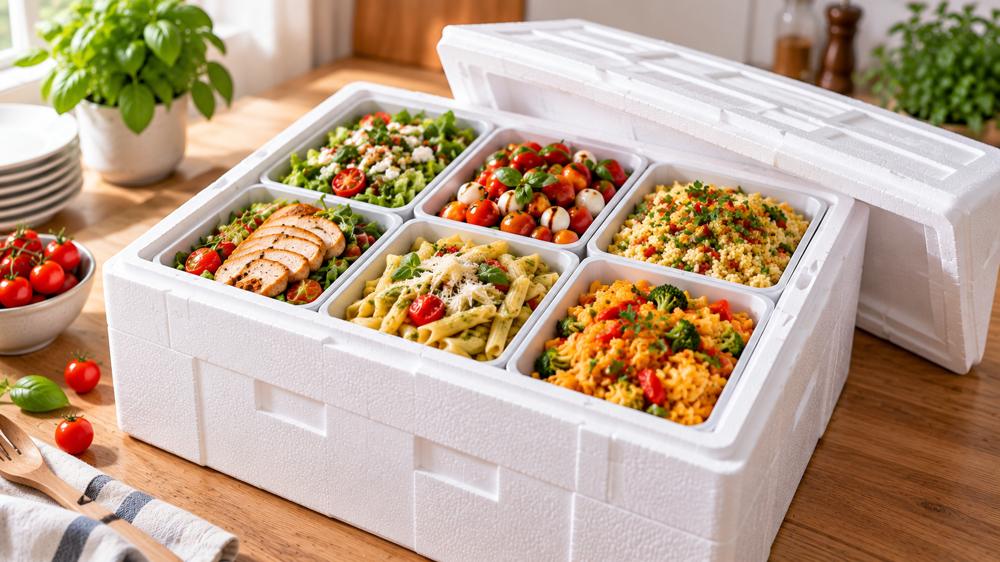 Pojemnik termoizolacyjny do żywności i cateringu
